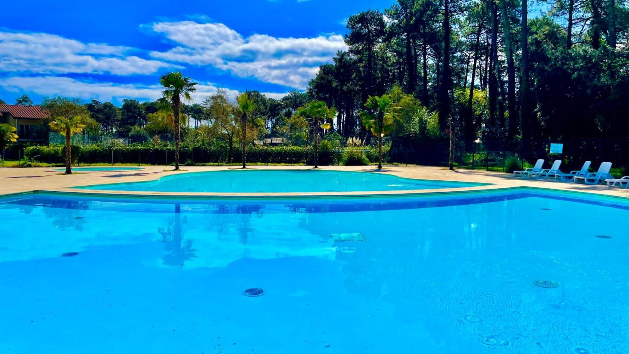 Chalet Paisible A La Plage, Piscine Et Tennis Ondres Zewnętrze zdjęcie